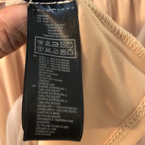 BOGO🖤 F21 DUSTYROSE &BLACK SWEETHEART FANCY TULLE - Picture 6 of 8